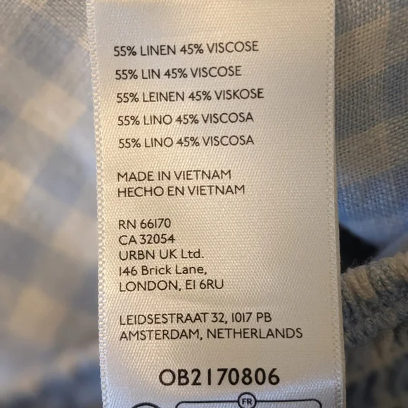 Linen Blend Pants XS - Picture 5 of 6